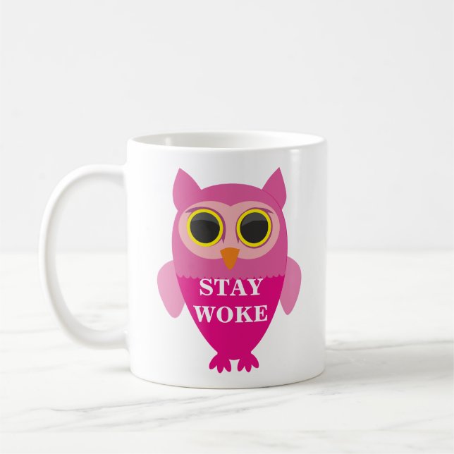 BLEIBE OWL KAFFEETASSE (Links)