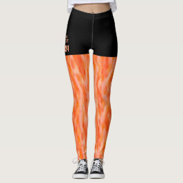 Bleibe PEACHY 2024 fun boho orange Leggings