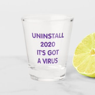 Bleibe Safe! Schnapsglas