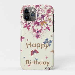 Bleibe Safe Travel Safe Happy Birthday wünscht Case-Mate iPhone Hülle