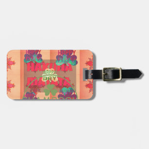 Bleibe segne Happy Saint Patrick's Day Hakuna Mata Gepäckanhänger