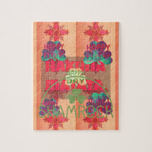 Bleibe segne Happy Saint Patrick's Day Hakuna Mata Puzzle