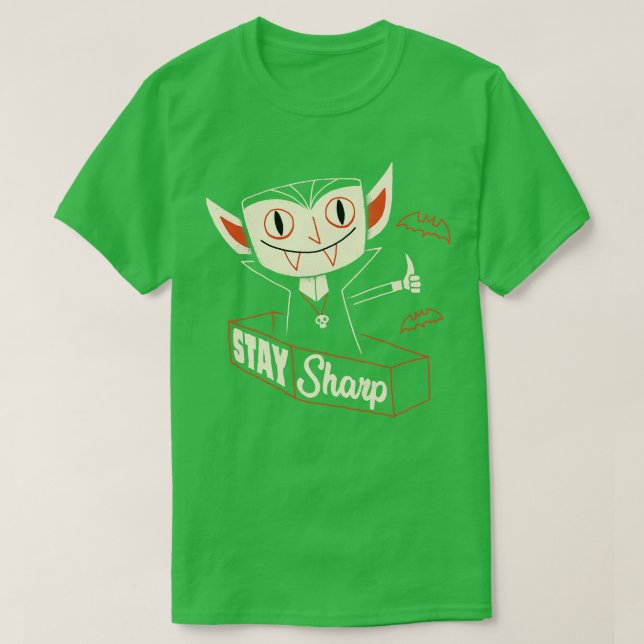 Bleibe Sharp T-Shirt (Design vorne)