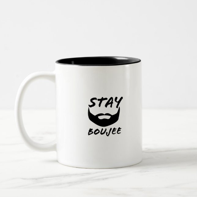 Bleibe Sie Boujee Zweifarbige Tasse (Links)