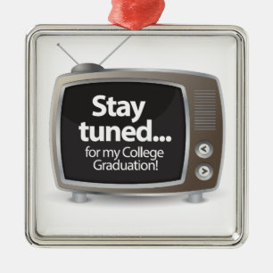 Bleibe Sie für meinen Uni-Abschluss abgestimmt Ornament Aus Metall