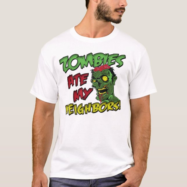 Bleibe Sie nach innen! T-Shirt (Vorderseite)