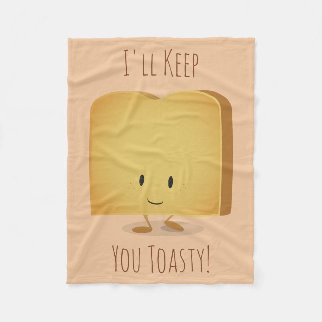 Bleibe Sie Toasty Fleece-Decke des Fleecedecke (Vorderseite)