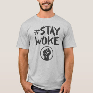 Bleibe Sie weckte - schwarze Leben-Angelegenheit T-Shirt