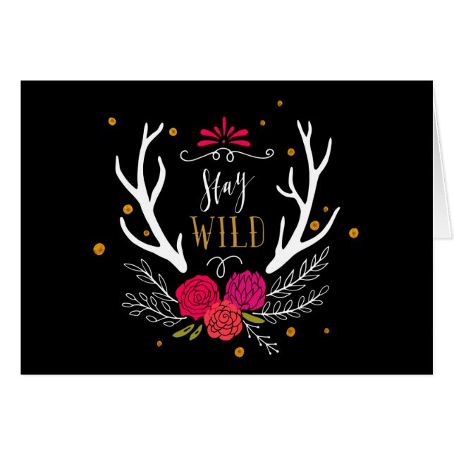 Bleibe Sie wild (Vorderseite (Horizontal))