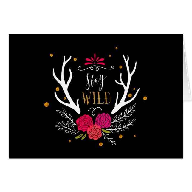 Bleibe Sie wild (Vorderseite (Horizontal))