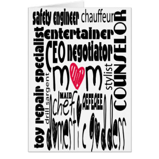 Bleibe Sie zu Hause Mama, Arbeitsbeschreibung