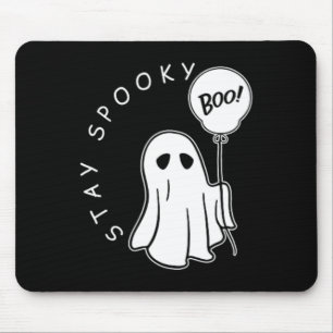 Bleibe Spooky Boo Niedlich Ghost Halloween Spooky Mousepad