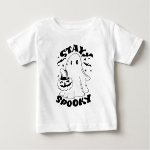 Bleibe Spooky Ghost Baby T-shirt