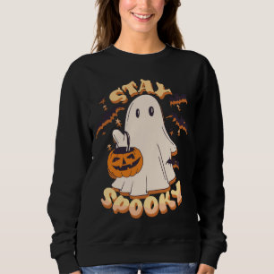Bleibe Spooky Ghost Sweatshirt