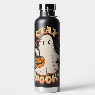 Bleibe Spooky Ghost Trinkflasche