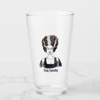 Bleibe-Spooky-Glascup Glas