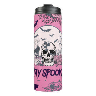 Bleibe Spooky Goth Thermal Tumbler Thermosbecher