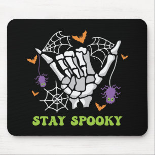 Bleibe Spooky Halloween Skeleton Hand Mousepad