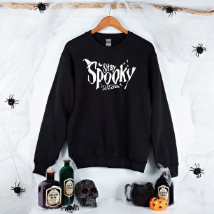 Bleibe Spooky Hexen Hexen Hexenhase Sweatshirt
