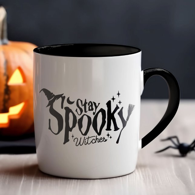 Bleibe Spooky Hexen Hexen Hexenhase Tasse (Stay Spooky Witches Witch Halloween Funny Mug)