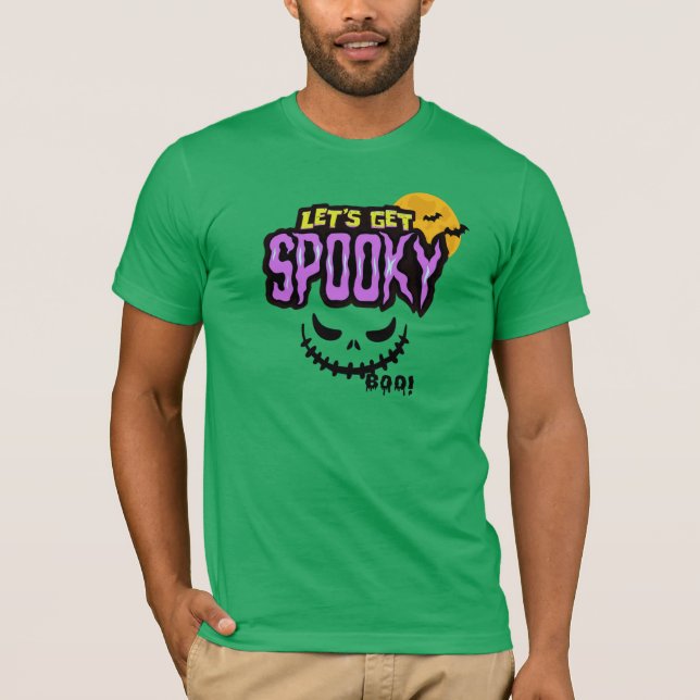 Bleibe Spooky - Männer Halloween-T - Shirt (Vorderseite)