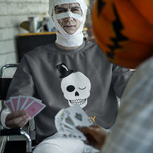 Bleibe Spooky My Friends Gentleman Skull Shirt