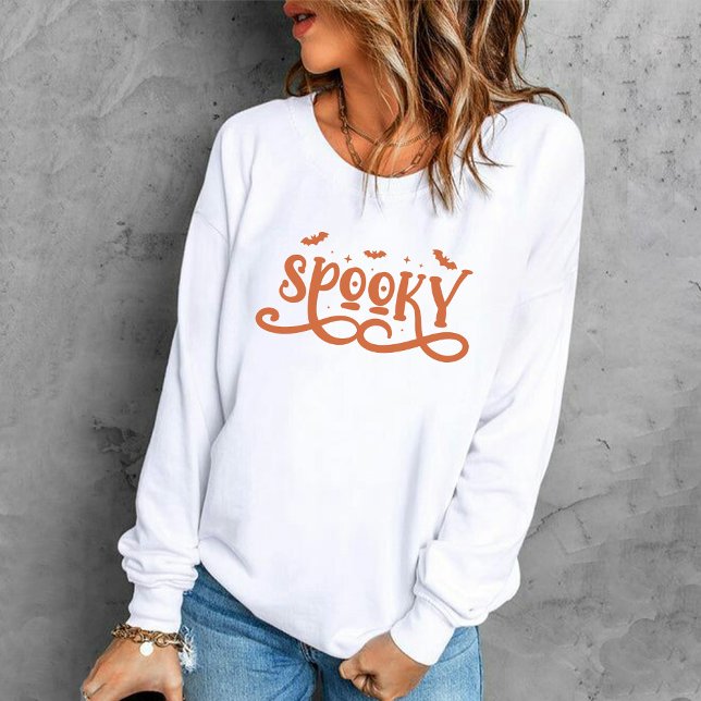 Bleibe Spooky Season Halloween Frauen Sweatshirt (Stay Spooky Season Halloween Womens Sweatshirt)