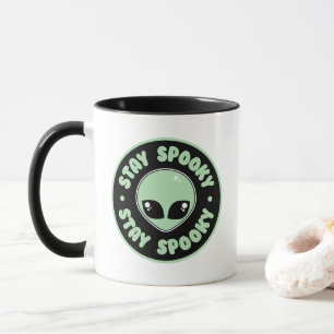 Bleibe Spooky Tasse