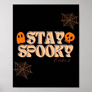 Bleibe Spooky Wall Art Poster