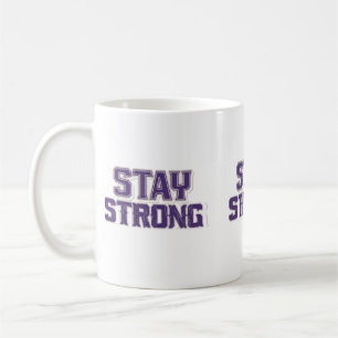 Bleibe starke Kühnheit Kaffeetasse