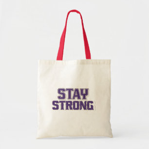 Bleibe starke Kühnheit Tragetasche