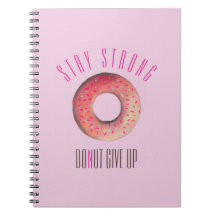 Bleibe Strong Donut Giveup Illustration