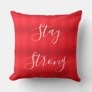 Bleibe Strong Kissen