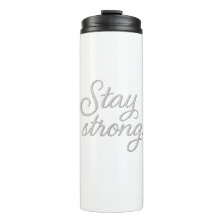 Bleibe Strong Tri-Blend Shirt Zwei-Tone-Kaffee-Tas Thermosbecher