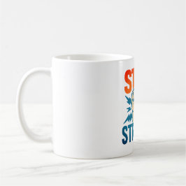 Bleibe Strong - Vintager Faust Power Motivierend D Kaffeetasse