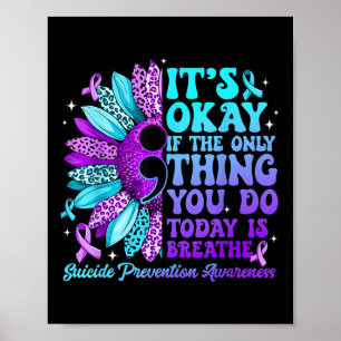 Bleibe Sunflower Suicide Prevention Awareness Week Poster