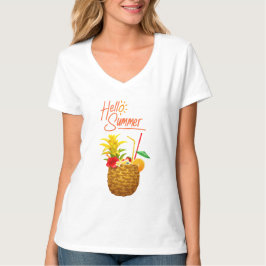 Bleibe Sweet Bleibe Sunny-Hello Summer Pineaple Sh T-Shirt