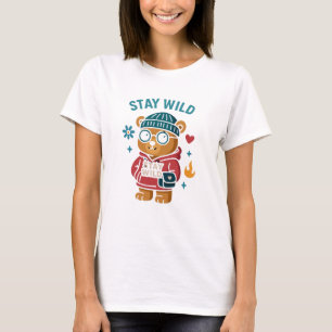 Bleibe Teddybär T-Shirt