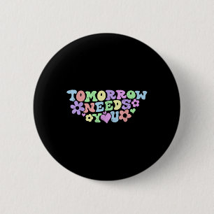 Bleibe Tomorrow braucht Suizidprävention Awarene Button