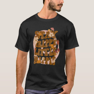 Bleibe Trippy Little Hippie 60er 70er Mushrooms Gr T-Shirt
