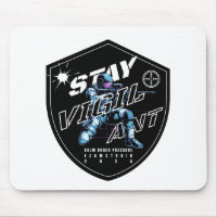 "Bleibe Vigilant - Bold Motivierend Design"