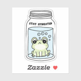 Bleibe Vinyl-Sticker Aufkleber