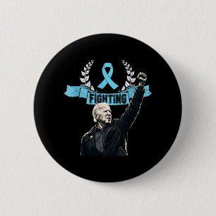 Bleibe von Strong Biden Patriotic Support Ribbon P Button