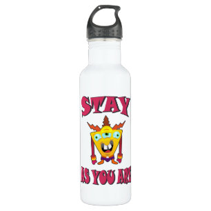Bleibe, wie du bist edelstahlflasche