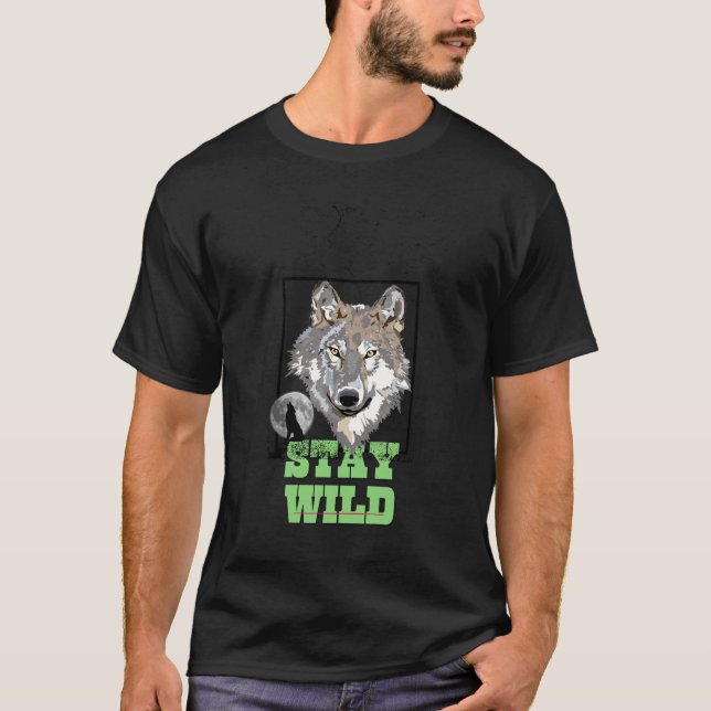 Bleibe wild 2024 T-Shirt (Vorderseite)