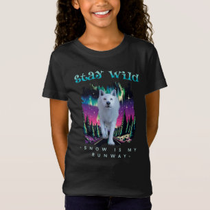 Bleibe Wild Arctic Wolf T-Shirt