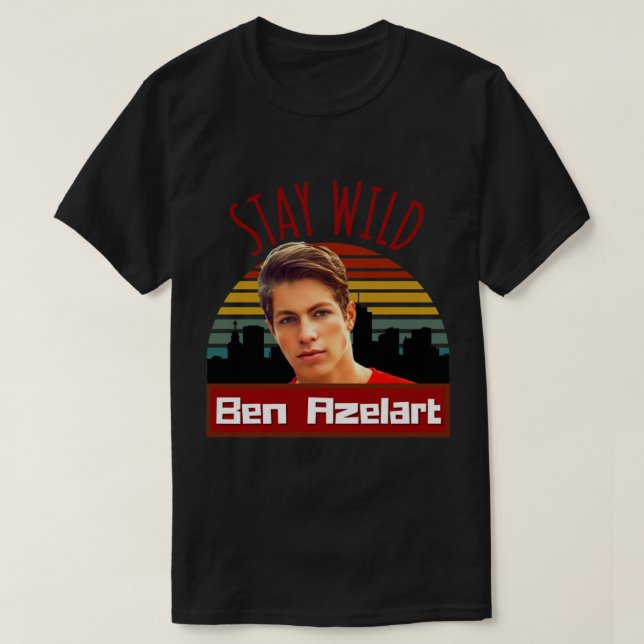 Bleibe wild, Ben Azelart T-Shirt (Design vorne)
