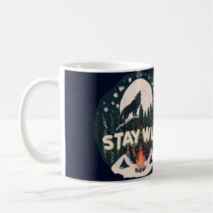 Bleibe Wild Kaffeetasse