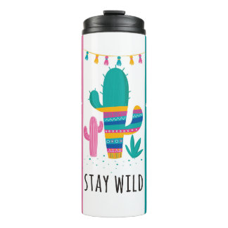 Bleibe Wild Llama Tumbler, Insulated Tumbler, Thermosbecher