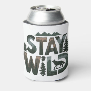 Bleibe Wild - Naturlich Inspiriert Design Dosenkühler